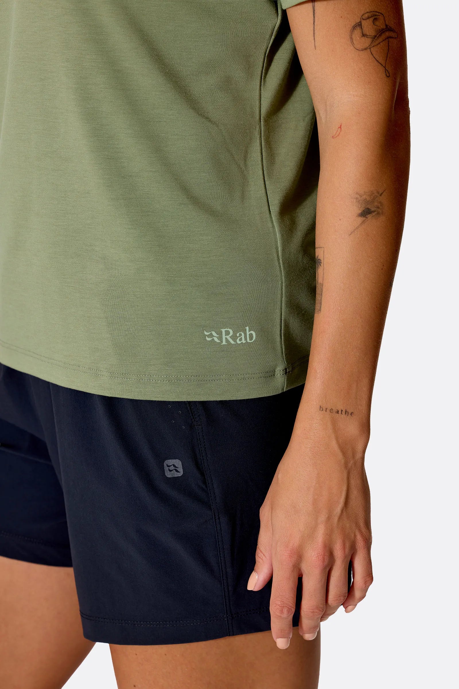 RAB Rivelin Tee 女款 短袖排汗衣 QCC37