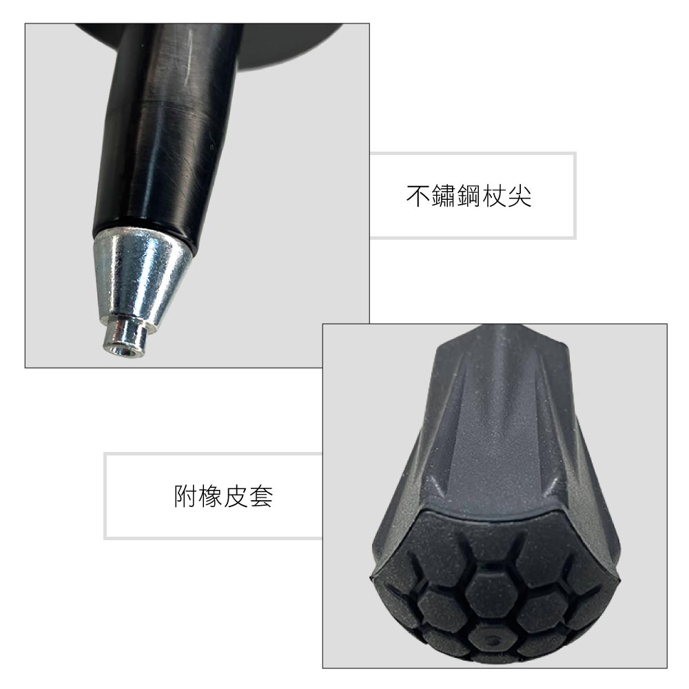 JACKO Walker 登山杖 湖波藍 單支 00600580