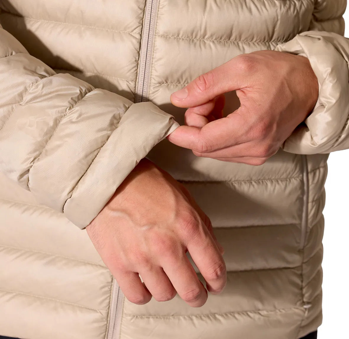 Rab Microlight Jacket 男 輕量防風羽絨立領外套 黑色 QDB94