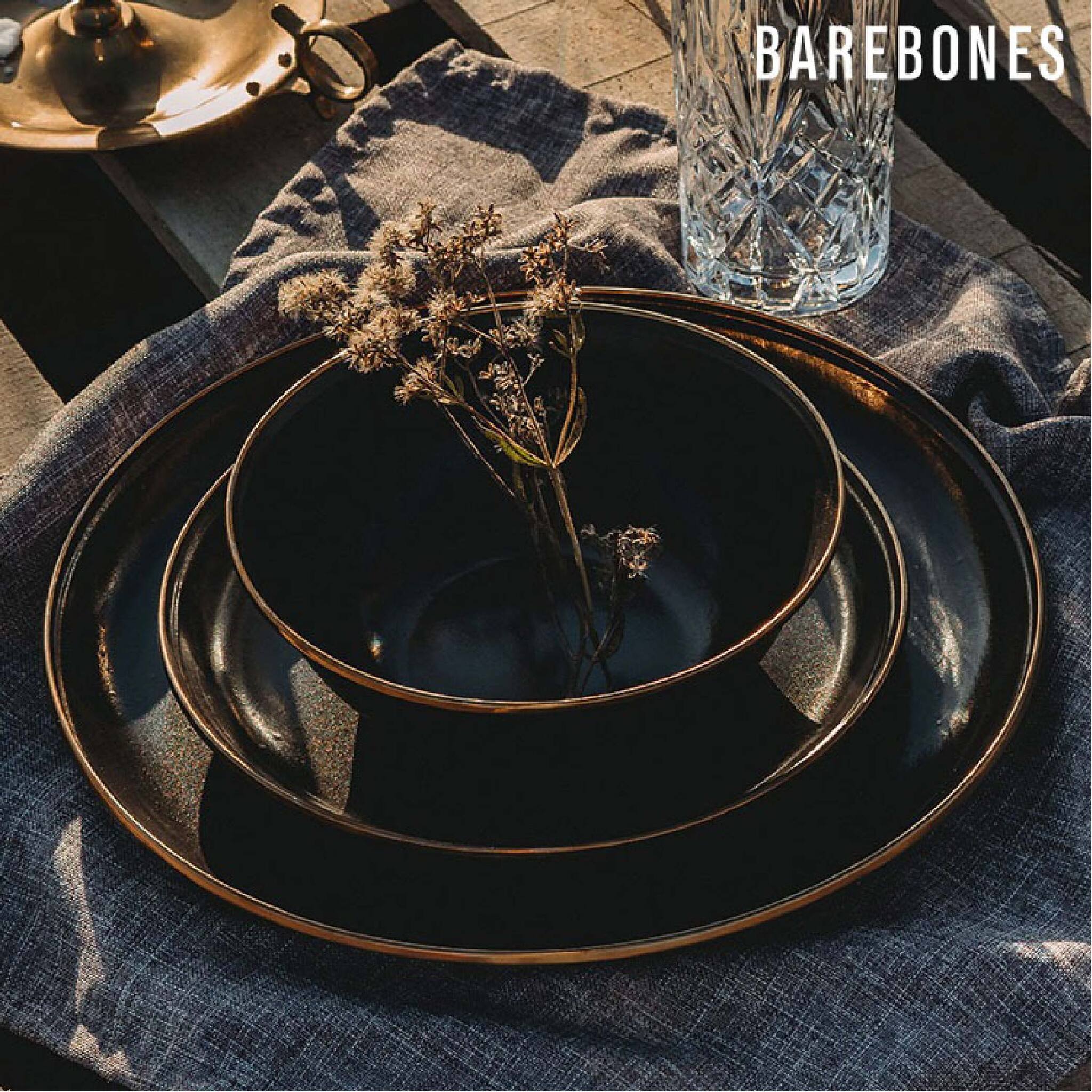 Barebones 琺瑯沙拉盤組 兩入一組 炭灰 CKW-342