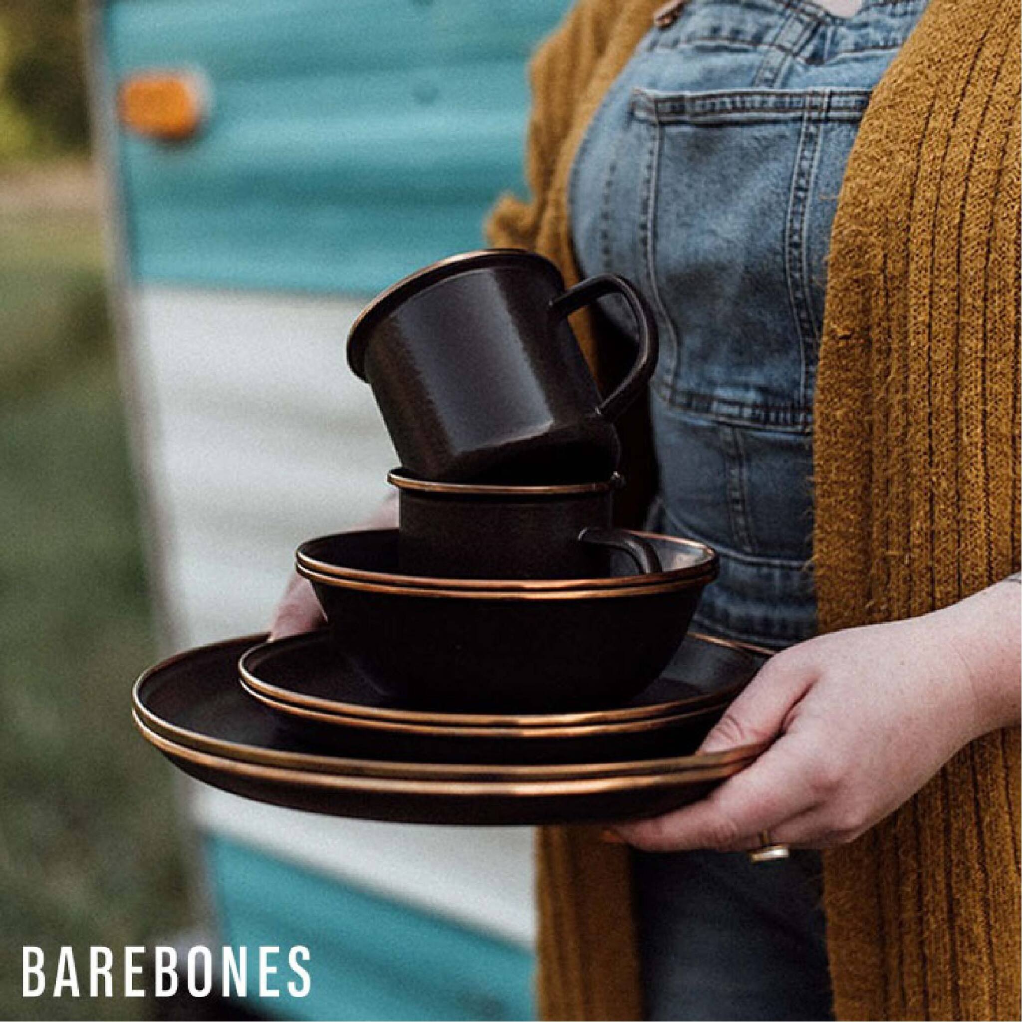 Barebones 琺瑯杯組 410ml 兩入一組 炭灰色 CKW-343