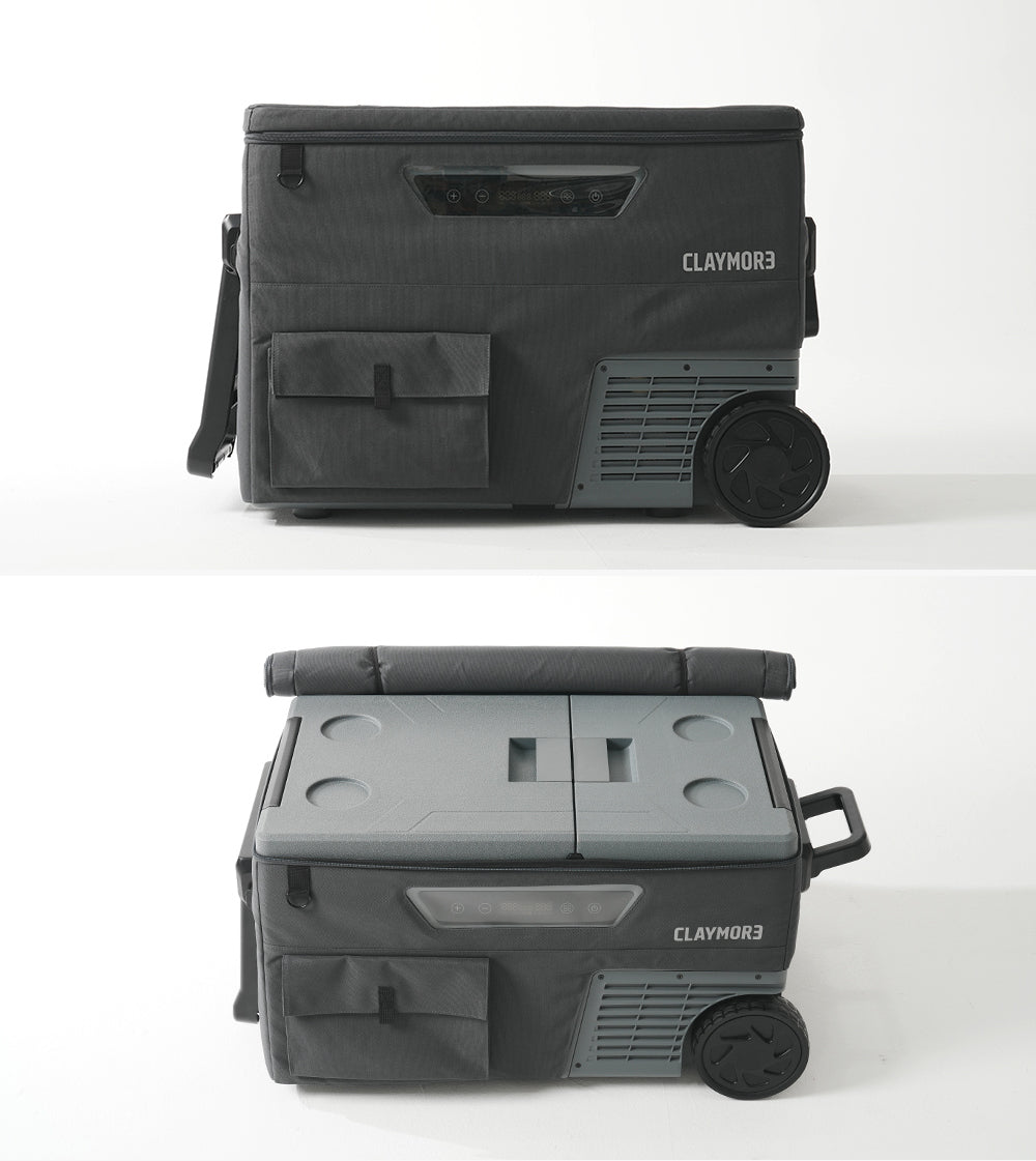 Claymore 雙門雙槽獨立溫控行動冰箱 55L 送保護套 CLCF-ET55B