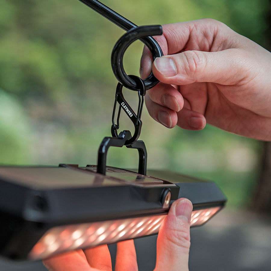 Claymore 3 Face L號 五段色溫 200度廣角高功率 露營燈 照明燈 淺灰/黑 兩色可選 CLMF-3000