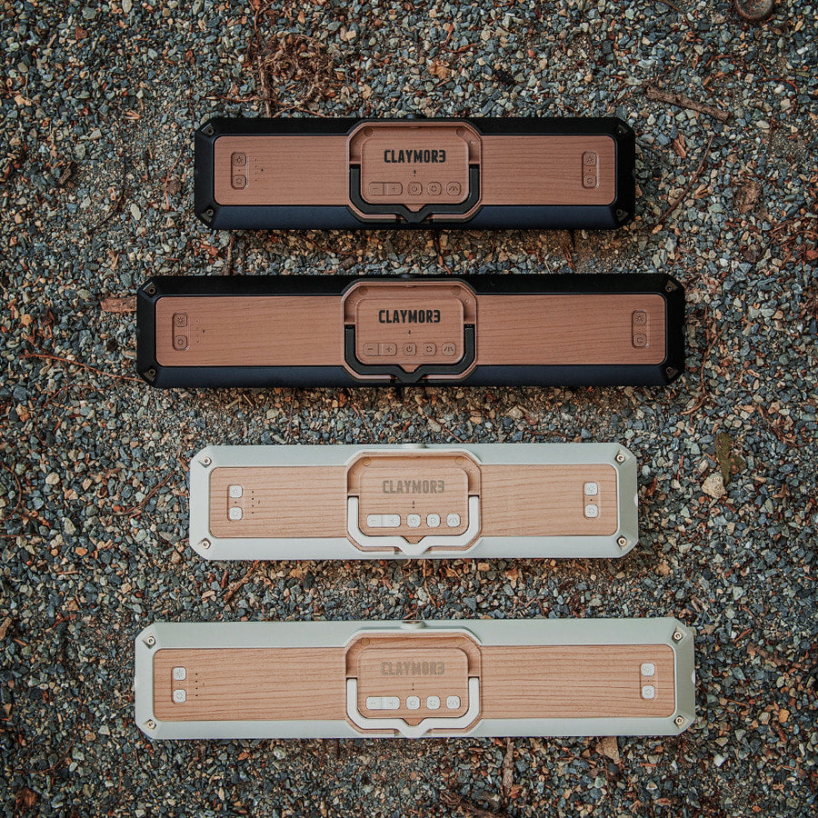 Claymore 3 Face L號 五段色溫 200度廣角高功率 露營燈 照明燈 淺灰/黑 兩色可選 CLMF-3000