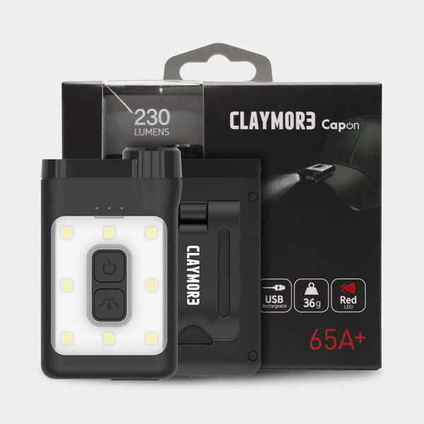 CLAYMORE CAPON 65A+ 夾燈 黑色 CLP-330BK