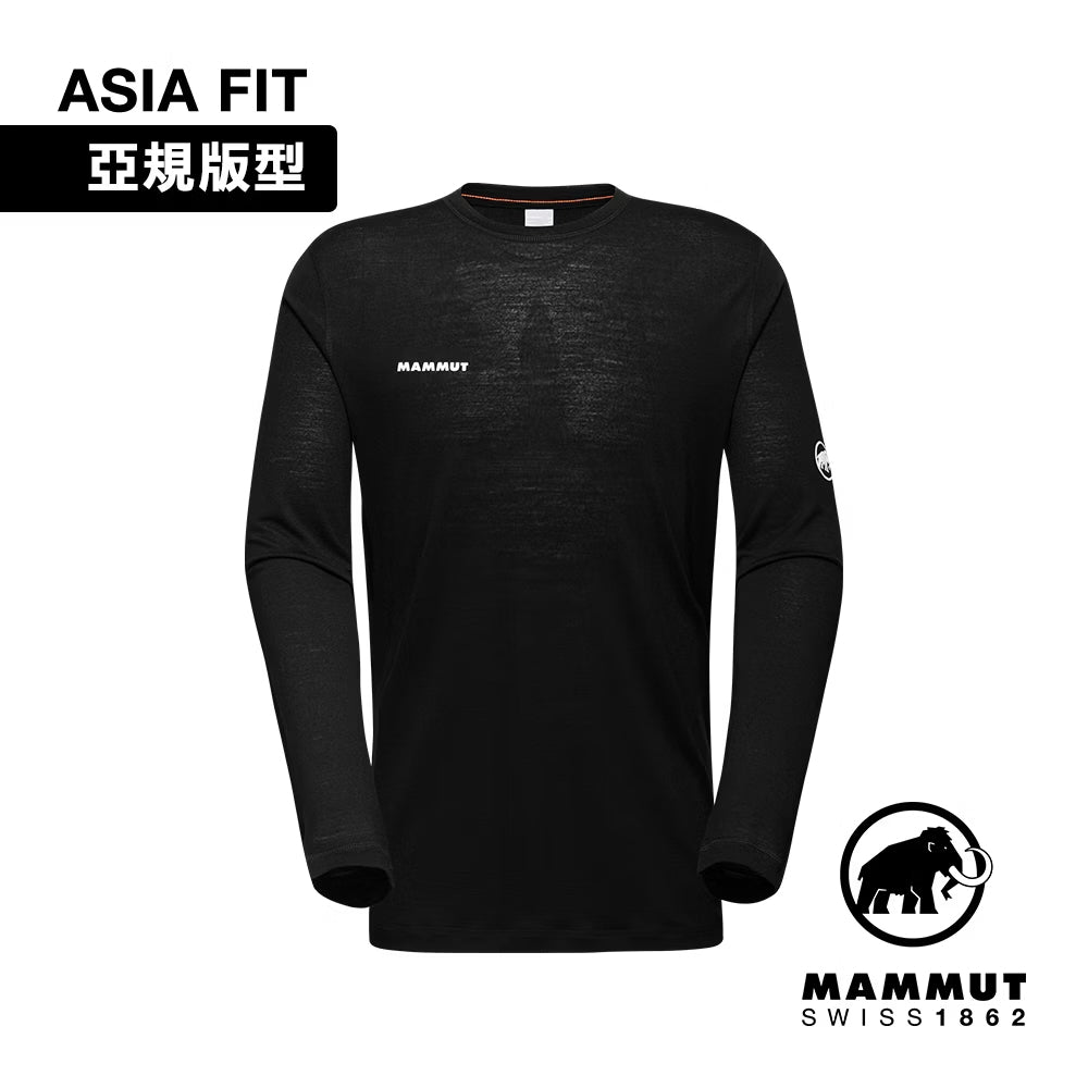 Mammut 長毛象 Tree Wool AF 男 羊毛混紡快乾抗臭長袖T恤 1016-01720