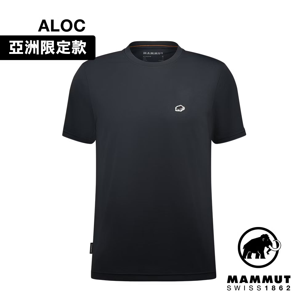 Mammut 長毛象 Essential AF 男 防曬布章LOGO短袖T恤 排汗衫 1017-05080