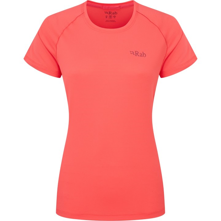 RAB Sonic Tee 短袖透氣排汗衣 女 QBL02