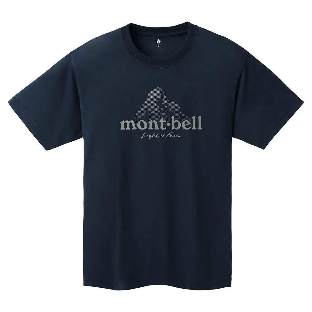 Montbell WIC. T DOT LOGO 短袖 排汗T 1114733