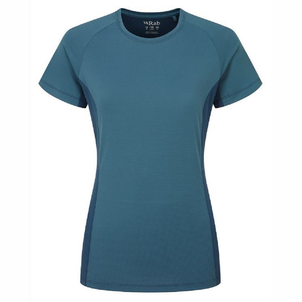 RAB Trail Tee 女 排汗短袖上衣 QBL80
