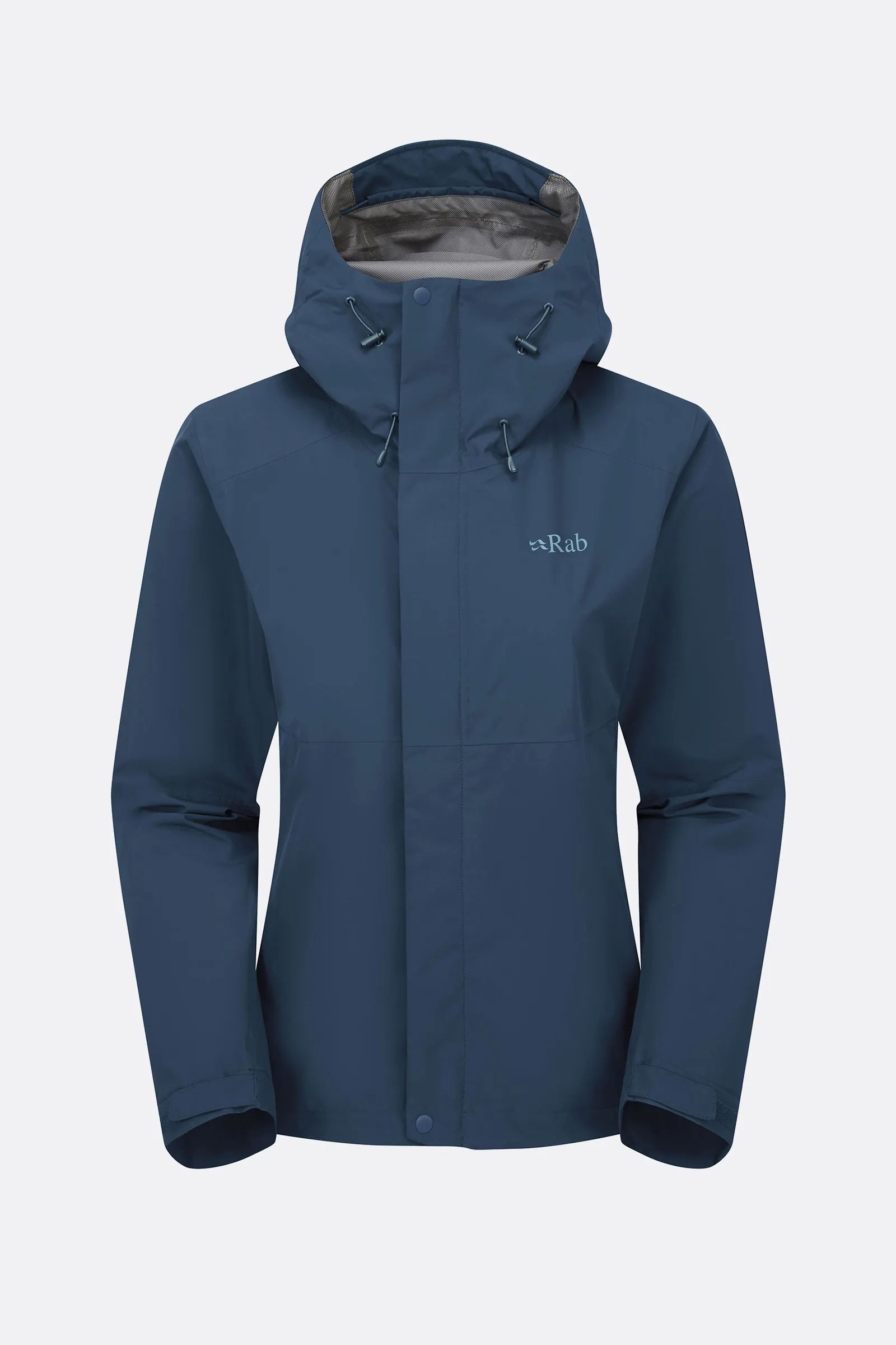 Rab Downpour 女 輕量防風防水連帽外套 QWI07