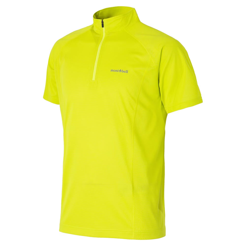 Montbell COOL S/S ZIP 男款短袖半門襟 1114633