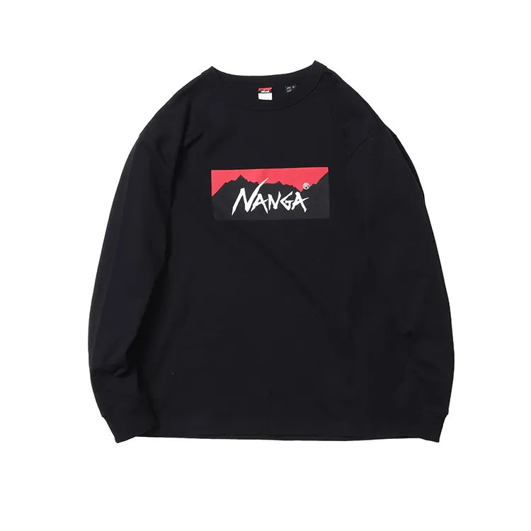 Nanga Eco Hybrid Box Logo L/S Tee 長袖T恤 12477
