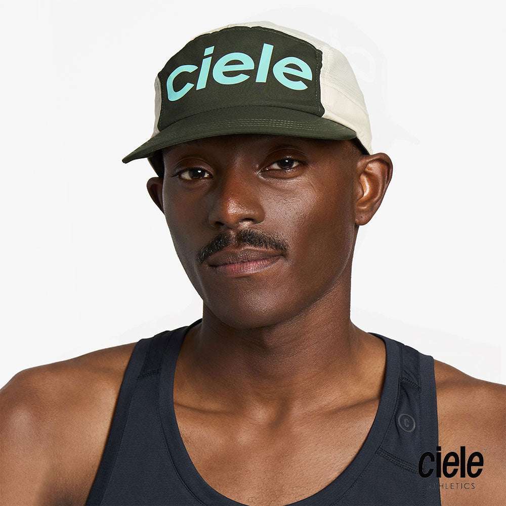 Ciele GOCap-Comp-Century 運動帽 海藻綠/灰白 U2CA0073-GN