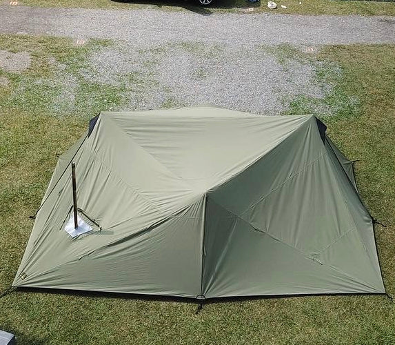 GoodTent GT 棉中怪/精英版 雙峰天幕帳 橄欖綠 450x690cm