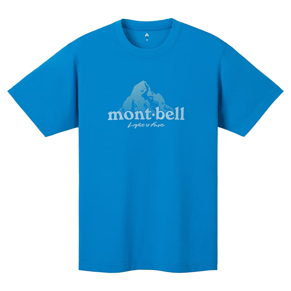 Montbell WIC.T LOGO山 短袖 排汗T 1114471