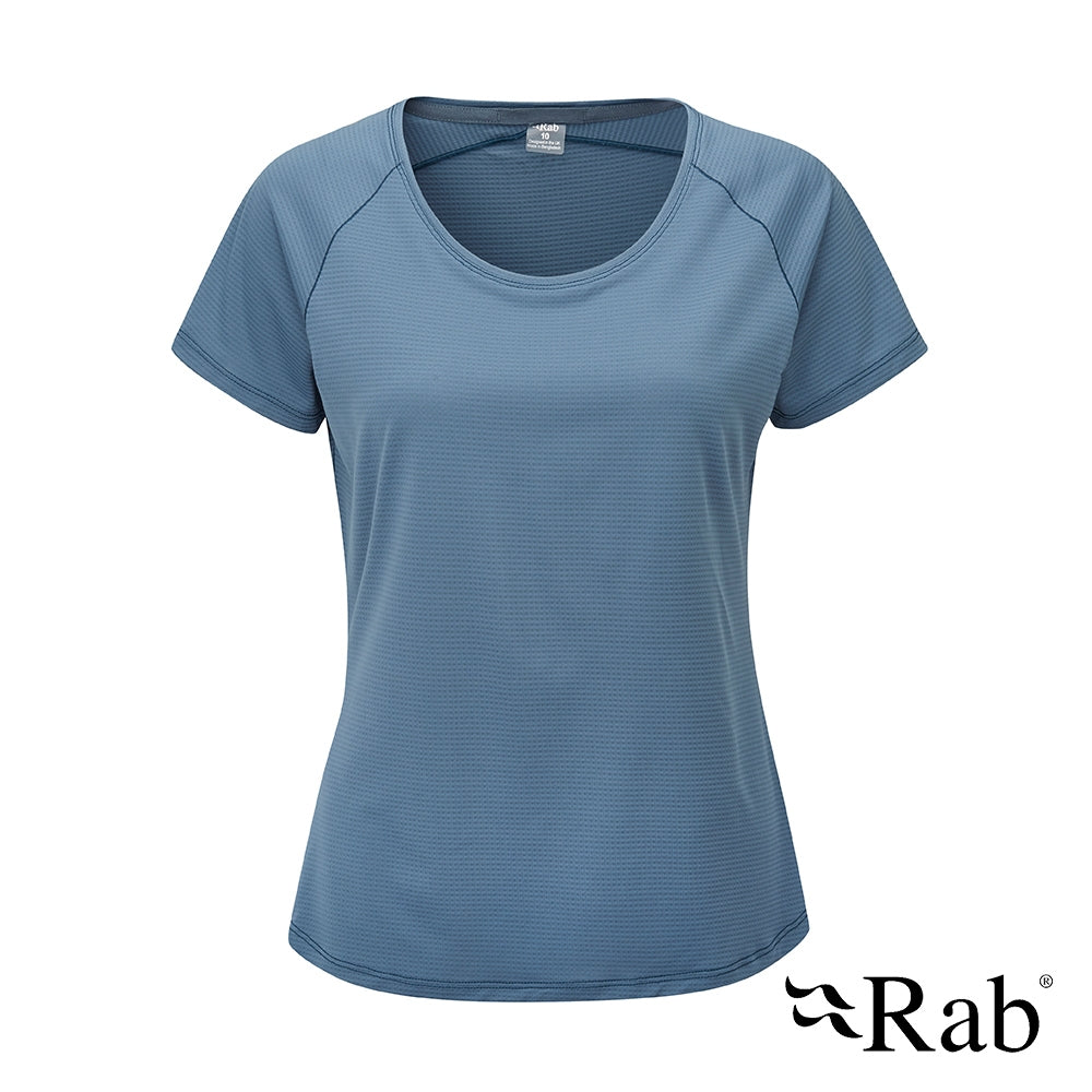 RAB Aleya Tee 短袖透氣排汗衣 女款 QBL48
