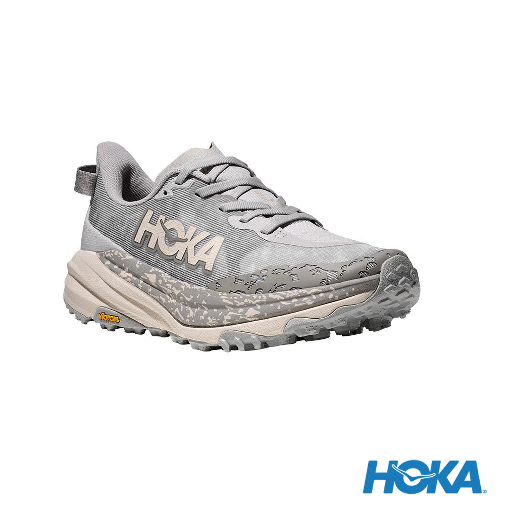 HOKA 女 Speedgoat 6 越野鞋 宇宙灰/大理石白 1147830CDN