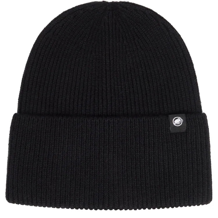Mammut 長毛象 Snow Beanie 保暖針織帽 黑 1191-02380