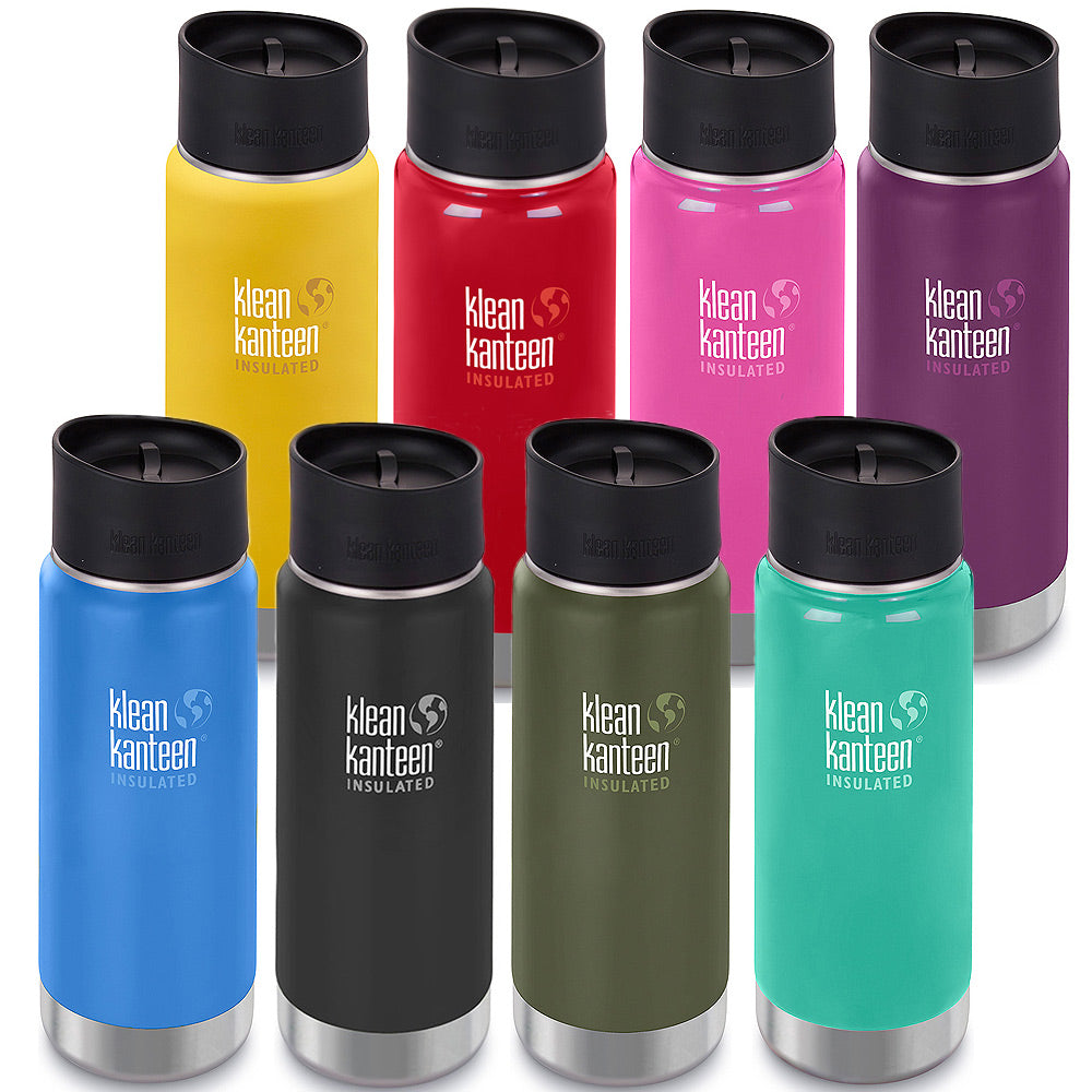 美國 Klean Kanteen 寬口保溫瓶473ml (搭配咖啡蓋) K16VWPCC