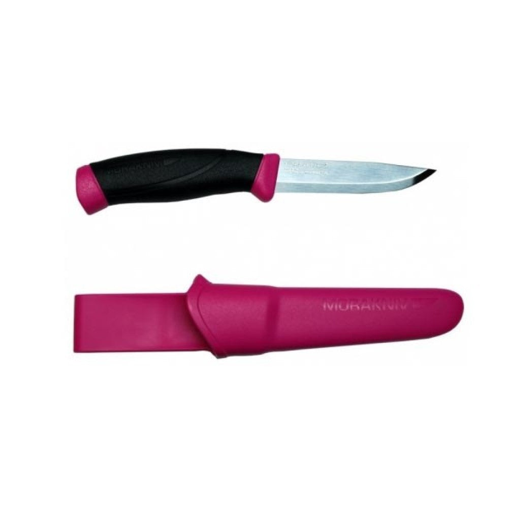 MORAKNIV COMPANION 不鏽鋼直刀 桃紅 12157/12094