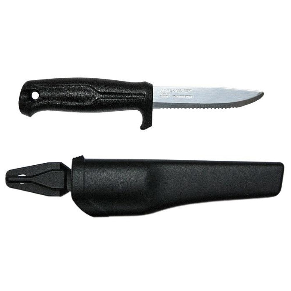 MORAKNIV MarineRescue 不鏽鋼海上救援直刀 黑 11529