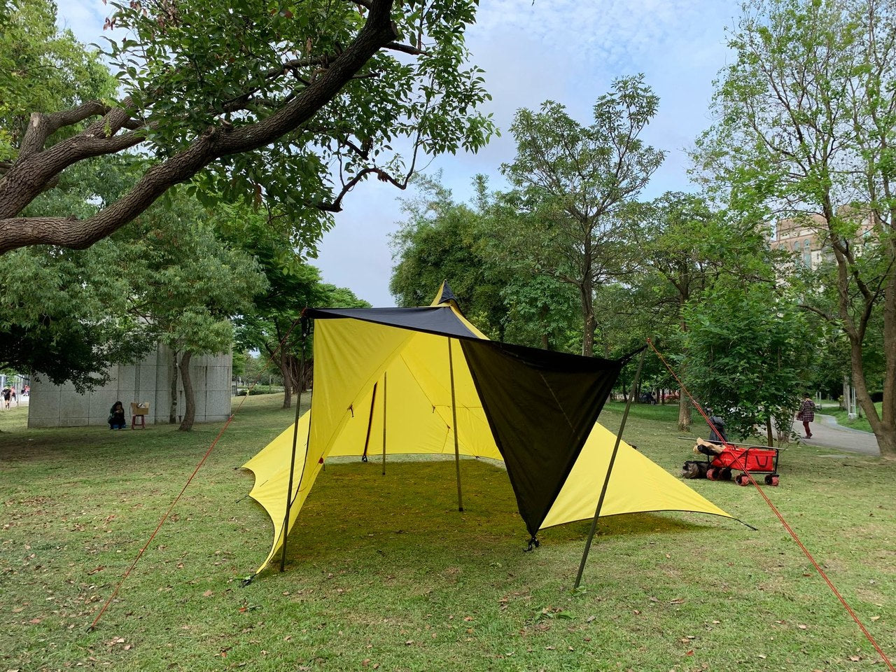 【GoodTent】好天/三角配件組/黑色 無膠