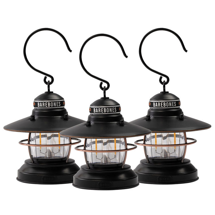 Barebones 吊掛營燈組 Edison Mini 三入一組 LIV-276 / LIV-278