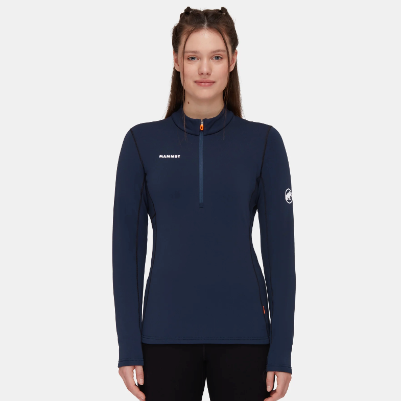 Mammut 長毛象 Aenergy ML AF 女 保暖 半拉鍊長袖排汗衣 1016-01130