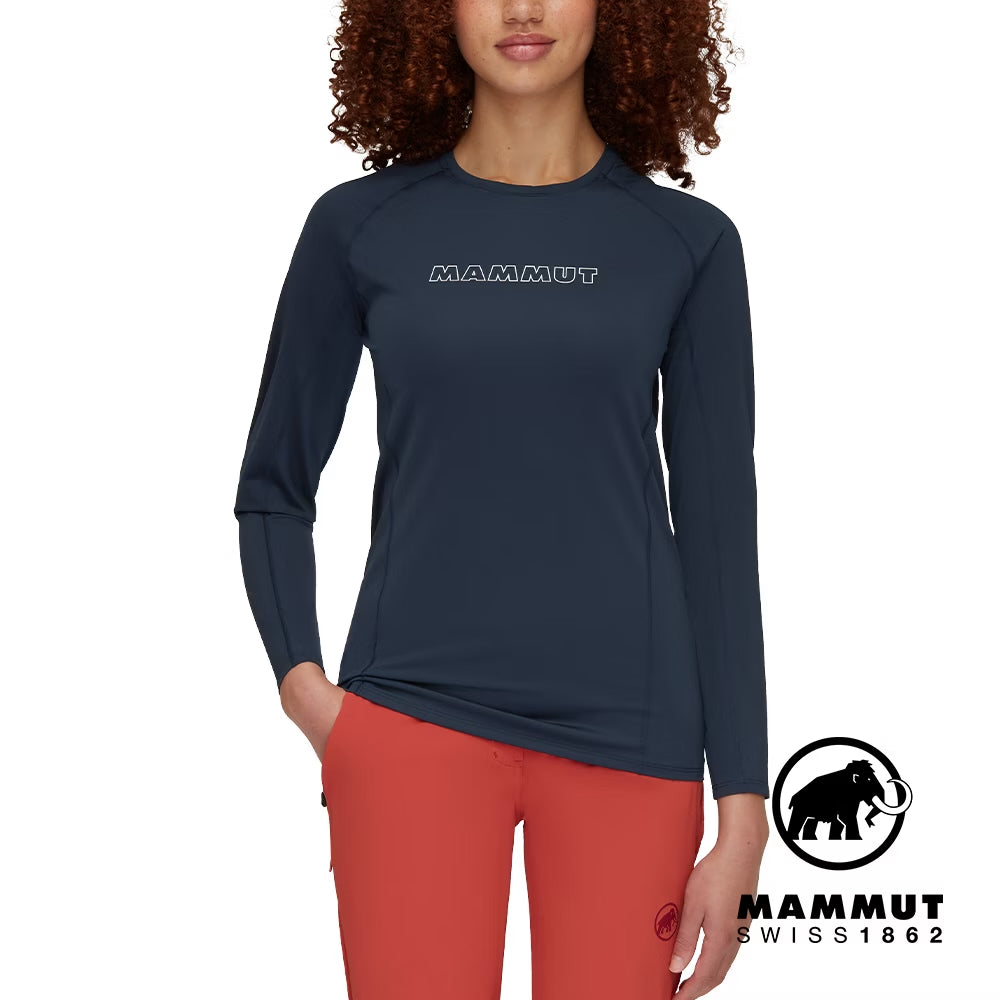 Mammut 長毛象 Selun FL 女 機能LOGO 長袖排汗衫 1016-01450