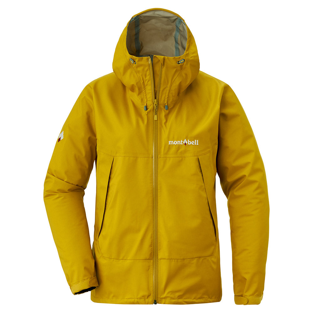 Mont-bell 女 THUNDER PASS 透氣防水外套 黃玉 1128636TOPAZ