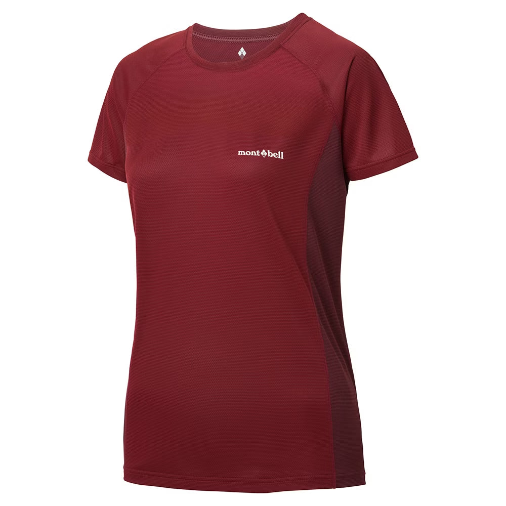 Montbell COOL T 女款排汗衫 短T 1114628