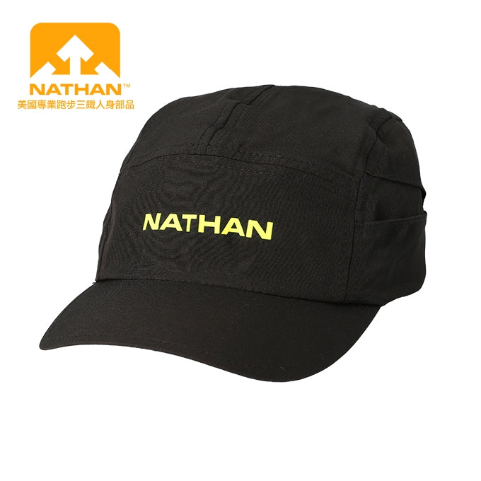 NATHAN 輕量跑步帽 10800 黑/白