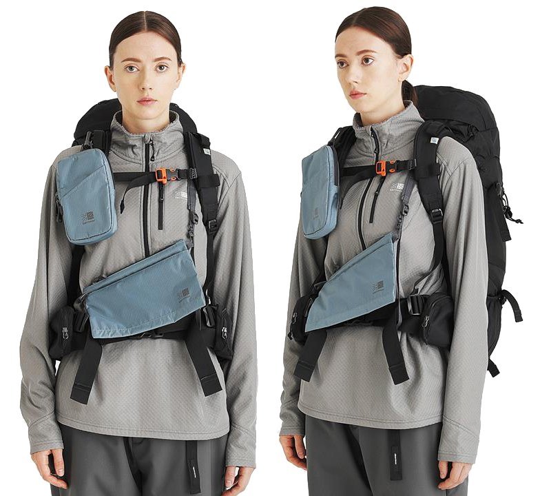 【karrimor JP】TC padded pouch 多功能輕旅收納包 引力灰 53618TCPP