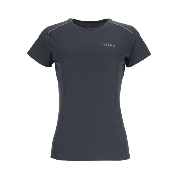 RAB Force Tee 圓領短袖透氣排汗衣 女款 QBL06