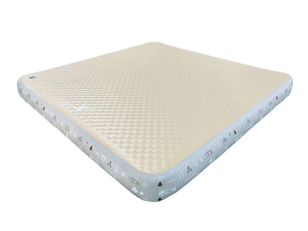 CEC 雲朵露眠拉絲床墊 充氣床 M號 200x200x20cm CEC2006078