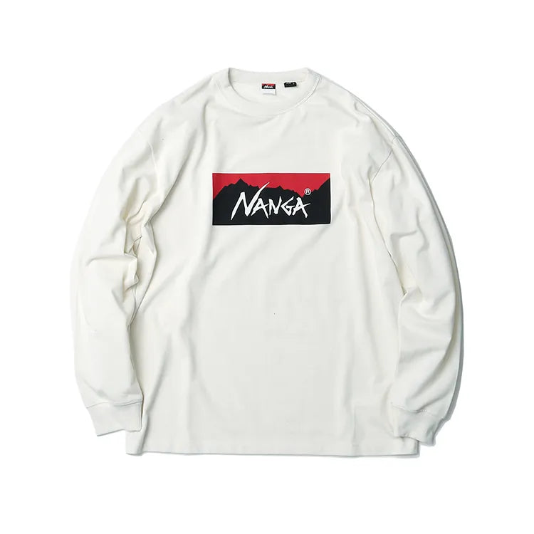 Nanga Eco Hybrid Box Logo L/S Tee 長袖T恤 12477