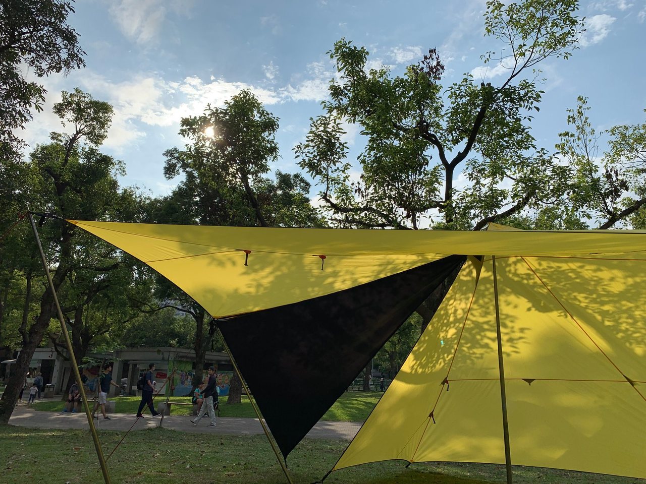 【GoodTent】好天/三角配件組/黑色 無膠