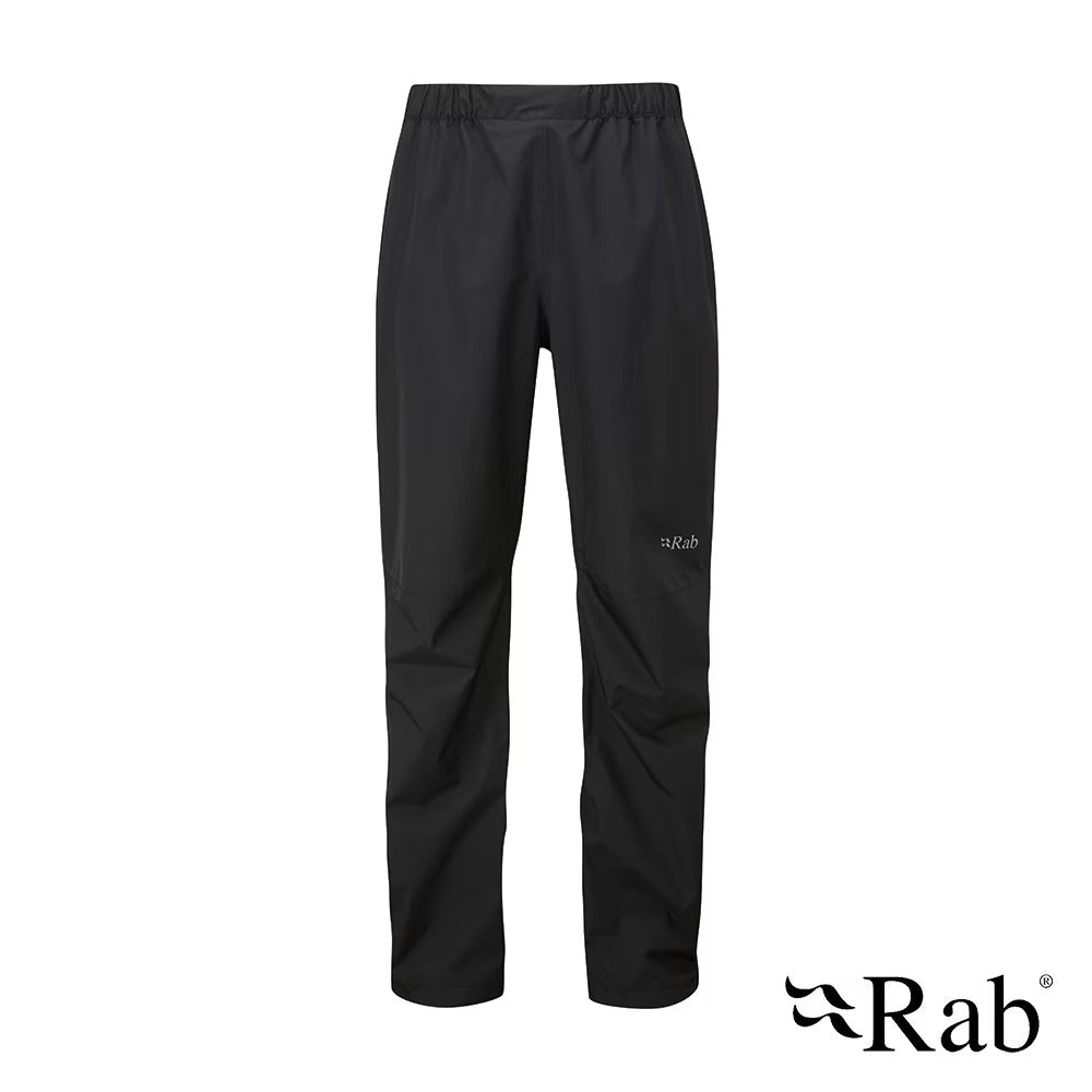 RAB Downpour Eco Pants 透氣防水長褲 男款 黑色 QWG84