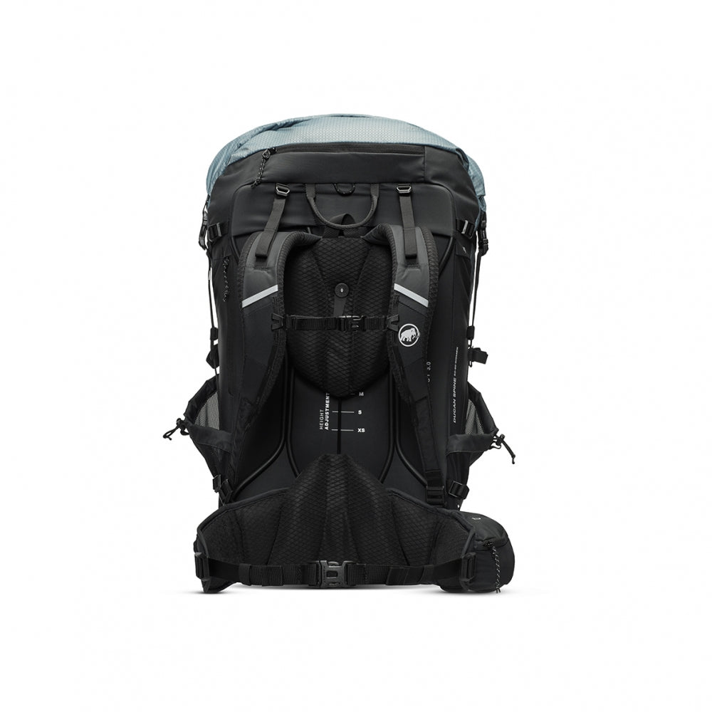 Mammut 長毛象 Ducan Spine 50-60L 女 動態登山背包 灰藍 2530-01500