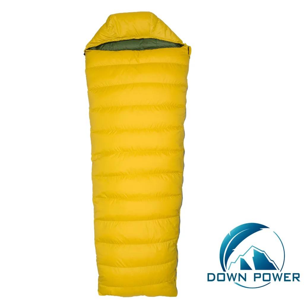 Down Power潮間袋 FP800 羽絨睡袋 5 ~ -5C保暖 DP-W620 綠色