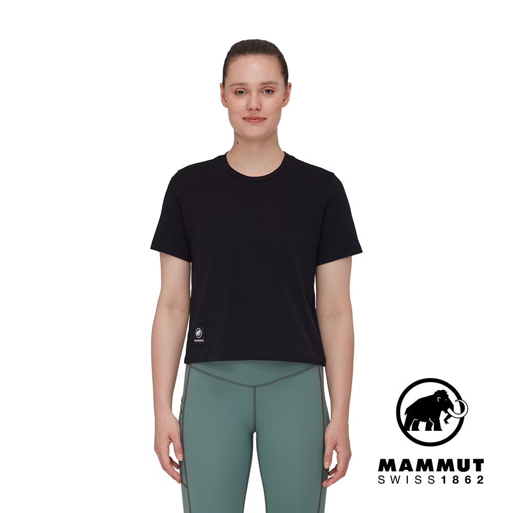 Mammut 長毛象 Massone 女 有機棉短版短袖T恤 1017-05180
