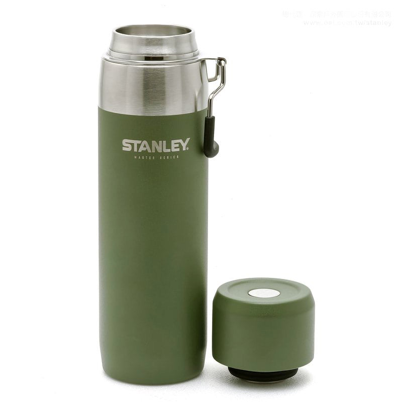 美國 STANLEY 大師系列 真空保溫瓶 0.65L 橄欖綠 10-03105-007