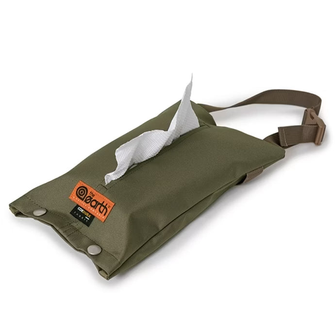 【the earth】CORDURA 吊掛式面紙套 TECPDD5