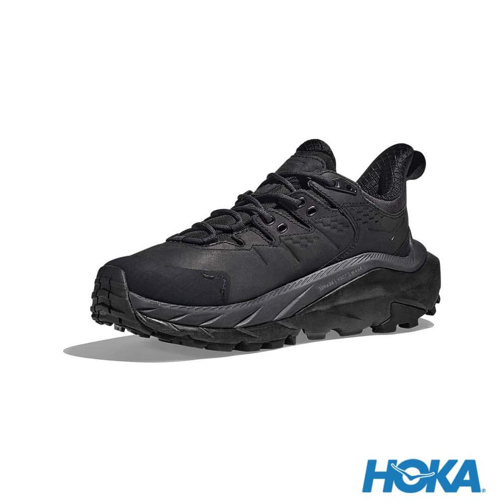 HOKA 女 Kaha 2 Low GTX 低筒 輕量防水登山鞋 黑 HO1123191BBLC