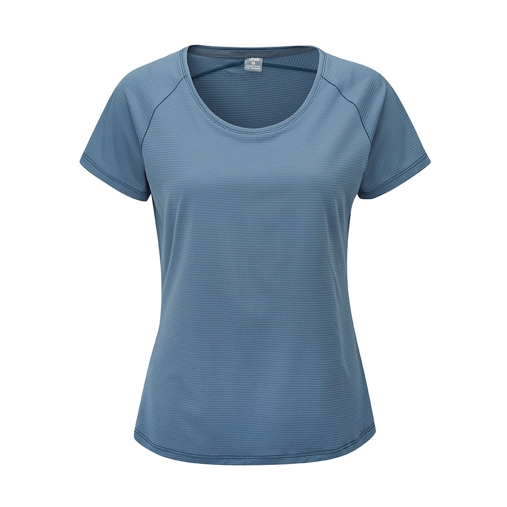 RAB Aleya Tee 短袖透氣排汗衣 女款 QBL48