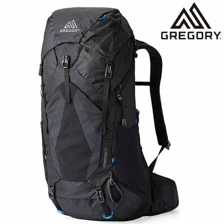 Gregory 50L PARAGON 50L 男 登山背包 高山黑 GG 153023-A543