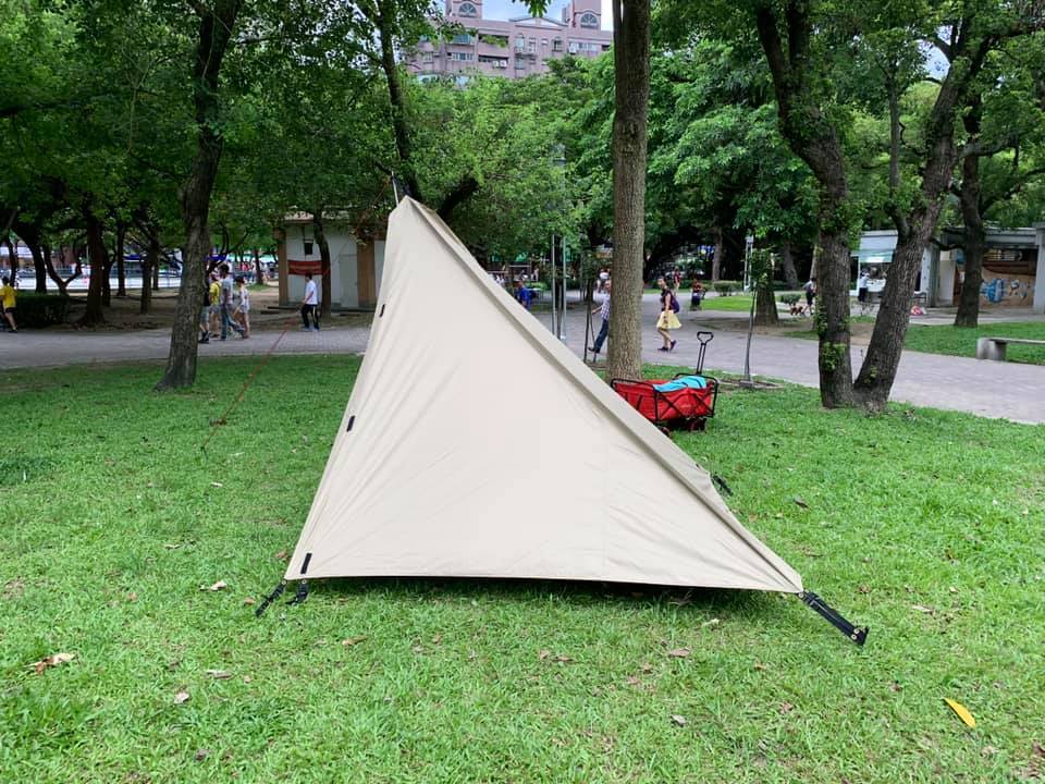 【GoodTent】好天/三角配件組 /卡其色 黑膠