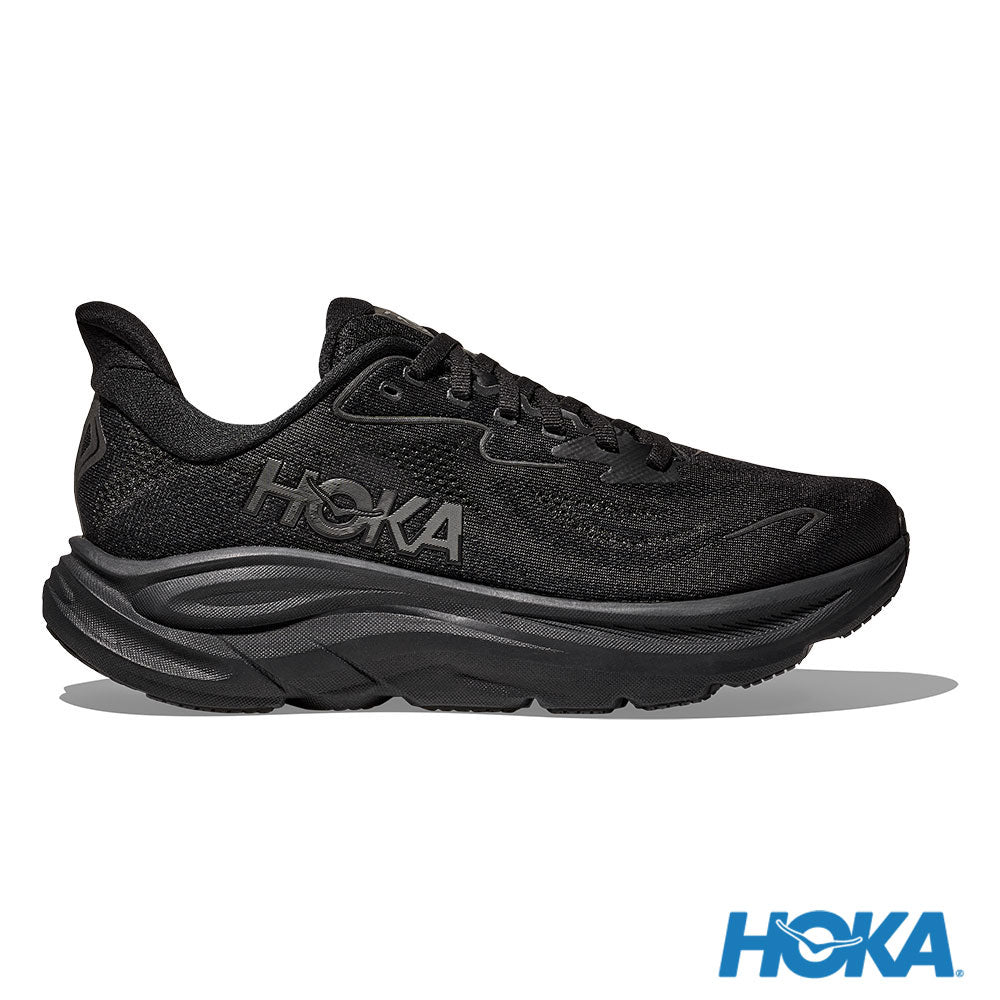 HOKA Clifton 10 男 寬楦 路跑鞋 黑 1162032BBLC