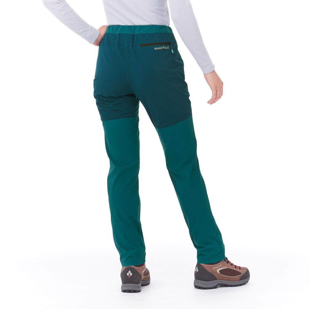 Mont-bell Guide Pants Light 女款 彈性拼接輕量長褲 灰 1105684 GM